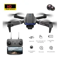 KATJMER E99 Pro Kameralı Drone - Tek Tuş Kalkış-İniş, Takla Atma Özellikli Eğlence Dronu (Yedek Bataryalı)