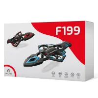 KATJMER F199 Drone 2.4G Uçan Kılıç RC Drone – Saat ve Kol Kontrollü, 4 Motorlu, LED Işıklı, 360 Takla, Çocuklar İçin Eğitici Drone