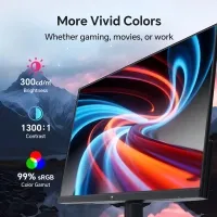 KTC H27D9 27" 2K QHD IPS Monitör 120Hz, HDR10, FreeSync & G-Sync, Ofis ve Oyun Monitörü