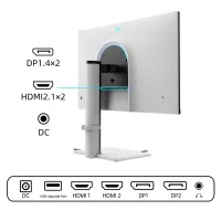 KTC H27E6 27" QHD 300Hz Fast IPS Profesyonel Oyun ve Tasarım Monitörü, 98% DCI-P3, HDR, 1ms, Pivot Dikey Kullanım