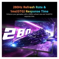 KTC H27E22P 27" Full HD 280Hz Oyun Monitörü, Fast VA Panel, 1ms GTG FreeSync HDR, Düşük Mavi Işık, VESA Montaj Desteği