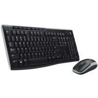 Logitech MK270 Kablosuz Klavye Set Mm Q Tr Siyah