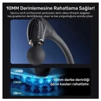 NVR-11 Eğim Masaj Aleti (JA-G4) - Çoklu Masaj Modu, Ergonomik Uzun Sap, Sessiz Çalışma