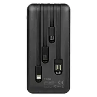 Powerway TX108 Dijital Göstergeli 4 Çıkışlı 10000 Mah Powerbank Siyah