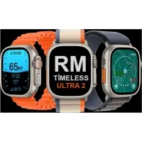 RM Timeless Ultra 2 AMOLED 47mm Akıllı Saat- Wi-Fi, GPS, Nabız ve Kan Oksijen Ölçümü, Su Geçirmez Unisex Akıllı Saat