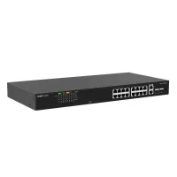 RUIJIE REYEE RG-ES118FGS-LP 16 PORT 10/100 + 2X1GB RJ45/SFP UPLINK COMBO 120W POE RACKMOUNT SWITCH