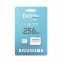 SAMSUNG 256GB EVO PLUS MICROSDXC UHS-I U3 V30 A2 160MB/S MB-MC256SA/APC HAFIZA KARTI