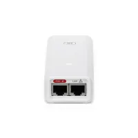 Ubiquiti POE-24-12W-G-WH 24V 12W Gigabit PoE Enjektör (RJ45, Passive PoE, Beyaz)