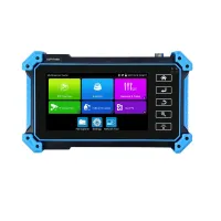 Uptech IPC-5100C-PLUS 5.4" Dokunmatik 4K IP Kamera Test Cihazı, Kablo Bulucu, PoE, ONVIF Destekli Profesyonel CCTV Tester