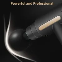 VENANDİN SY-720 Masaj Aleti, Taşınabilir Mini Masaj Tabancası, 6 Hız Seviyesi & 4 Başlık, 1200mAh Şarjlı Sessiz Motor