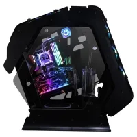 Zalman Z-MACHINE500 ARGB E-ATX Gaming Kasa - 5 Fanlı, Temperli Cam, Yüksek Airflow, Mid Tower