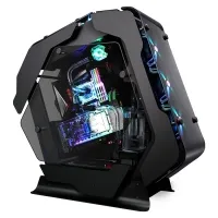 Zalman Z-MACHINE500 ARGB E-ATX Gaming Kasa - 5 Fanlı, Temperli Cam, Yüksek Airflow, Mid Tower