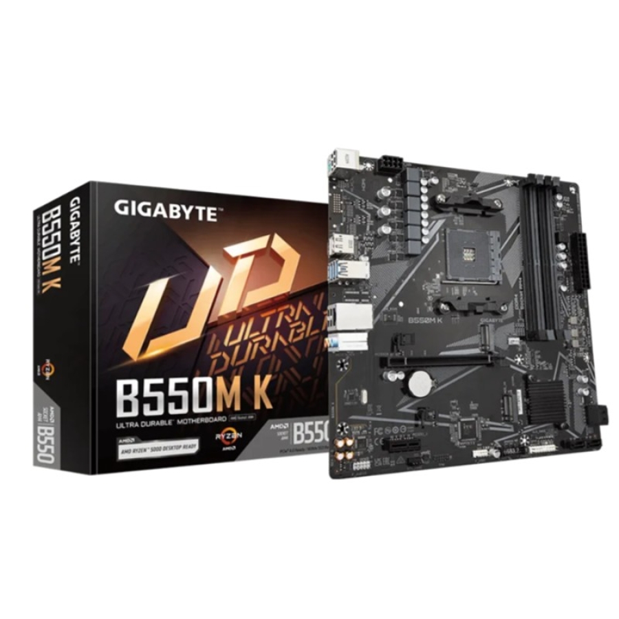 GIGABYTE B550M K 4733MHz(OC) DDR4 Soket AM4 M.2 mATX Anakart