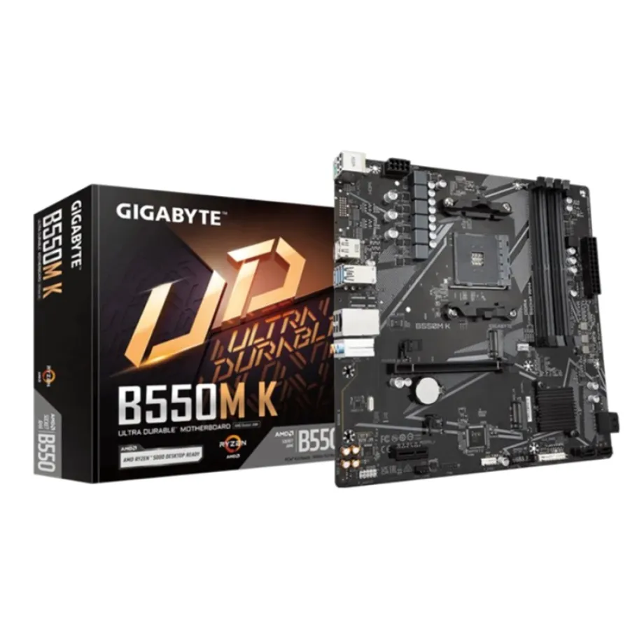 GIGABYTE B550M K 4733MHz(OC) DDR4 Soket AM4 M.2 mATX Anakart