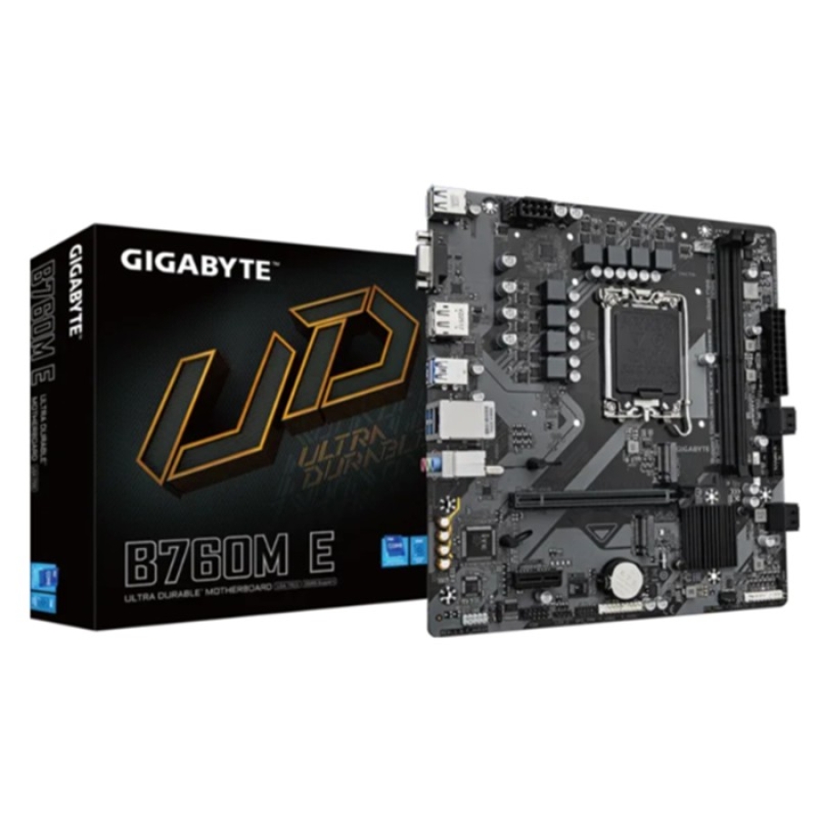 GIGABYTE B760M E 5333MHz(OC) DDR5 Soket LGA1700 M.2 mATX Oyuncu Anakartı