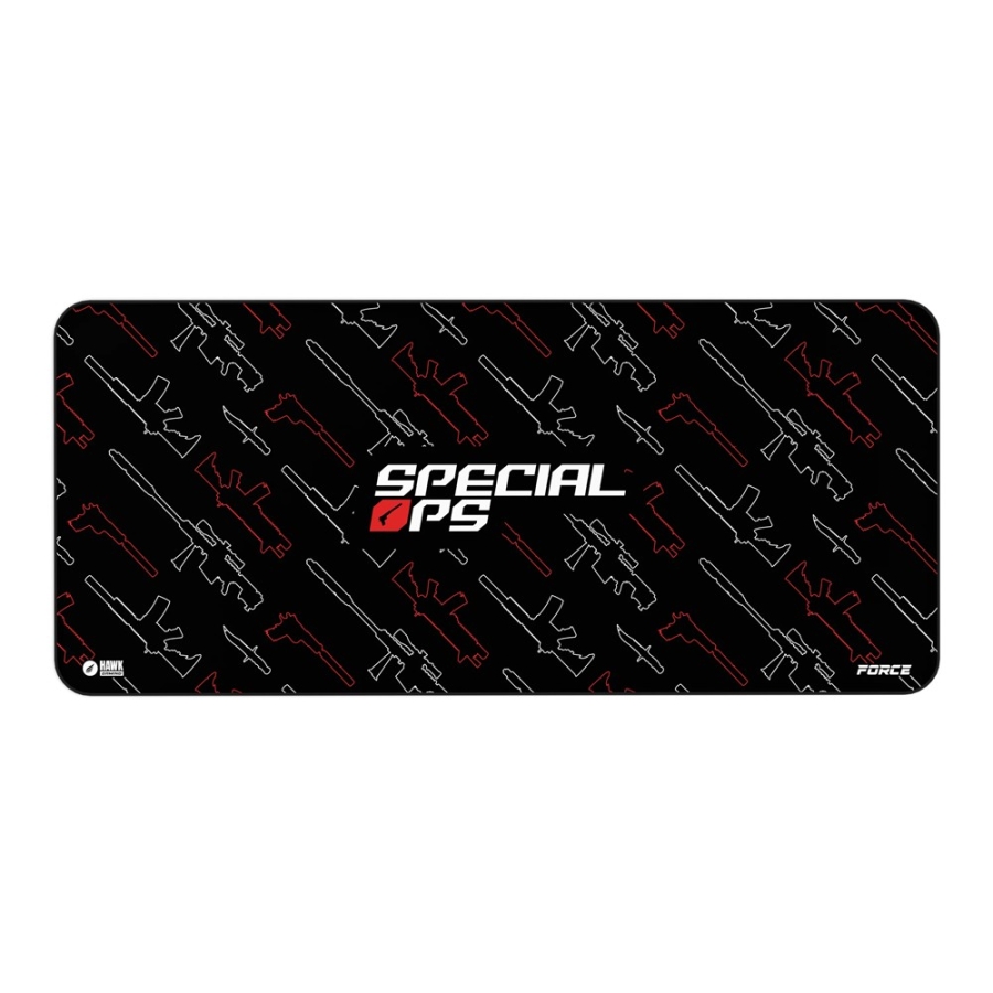 Hawk Force HWK-FOR-9040 XXL Gaming Mouse Pad 90x40 cm Kaymaz Taban, Dikişli Kenar, Profesyonel Oyuncu Mousepad