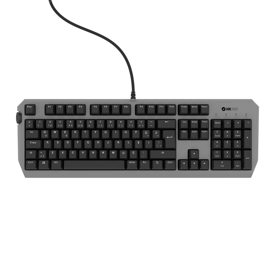 HAWK HK430M GAMING HK430 MEKANİK MAVİ SWITCH RGB KABLOLU METAL KASA FULL GAMING KLAVYE