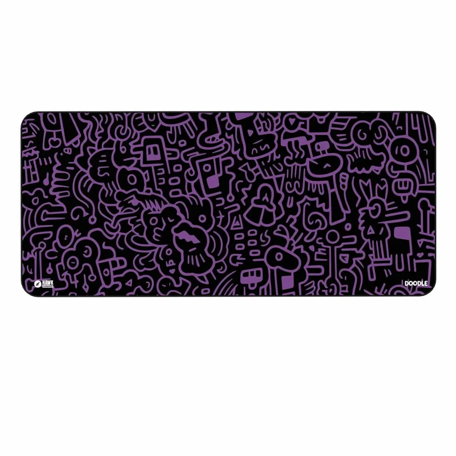 HAWK HWK-DDL-9040 Büyük Boy 90x40 cm Gaming Mouse Pad - Dayanıklı Kumaş Yüzey, Kaymaz Taban