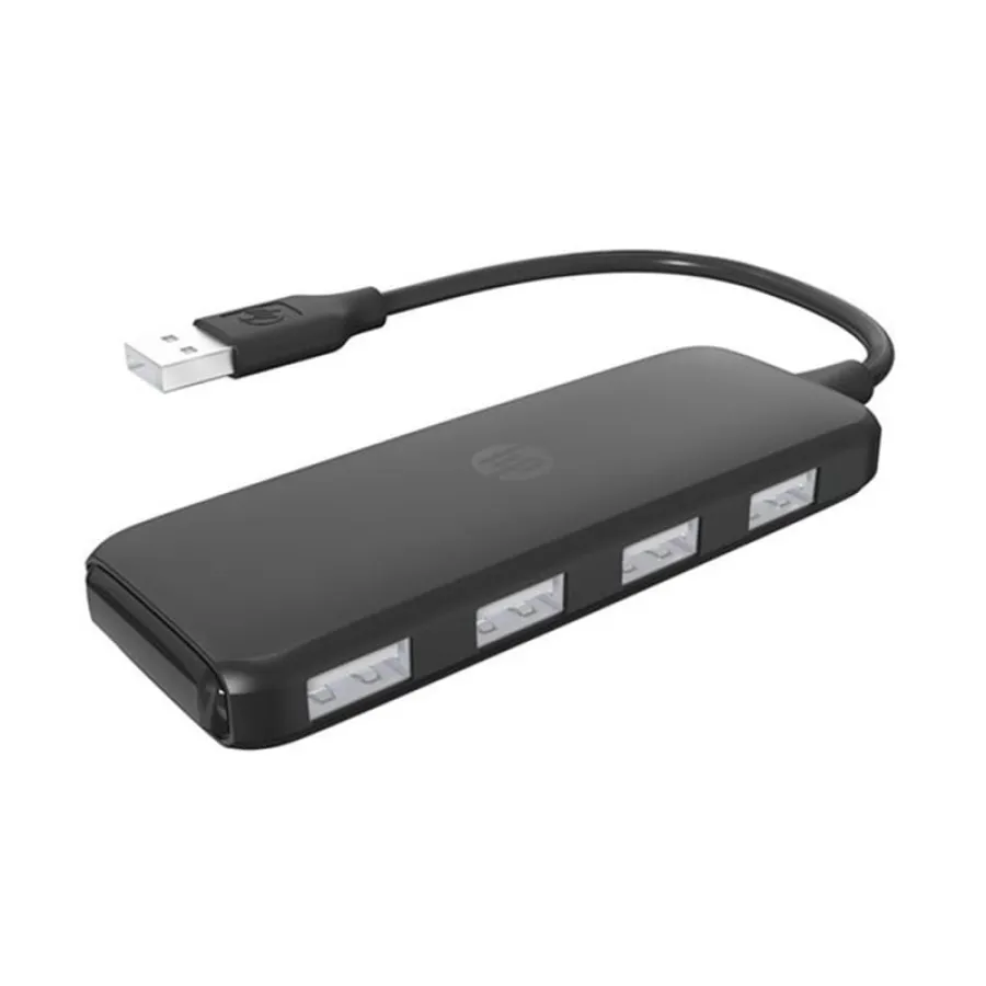 HP DHC-CT110C 4 PORT USB 2.0 USB ÇOKLAYICI HUB SİYAH