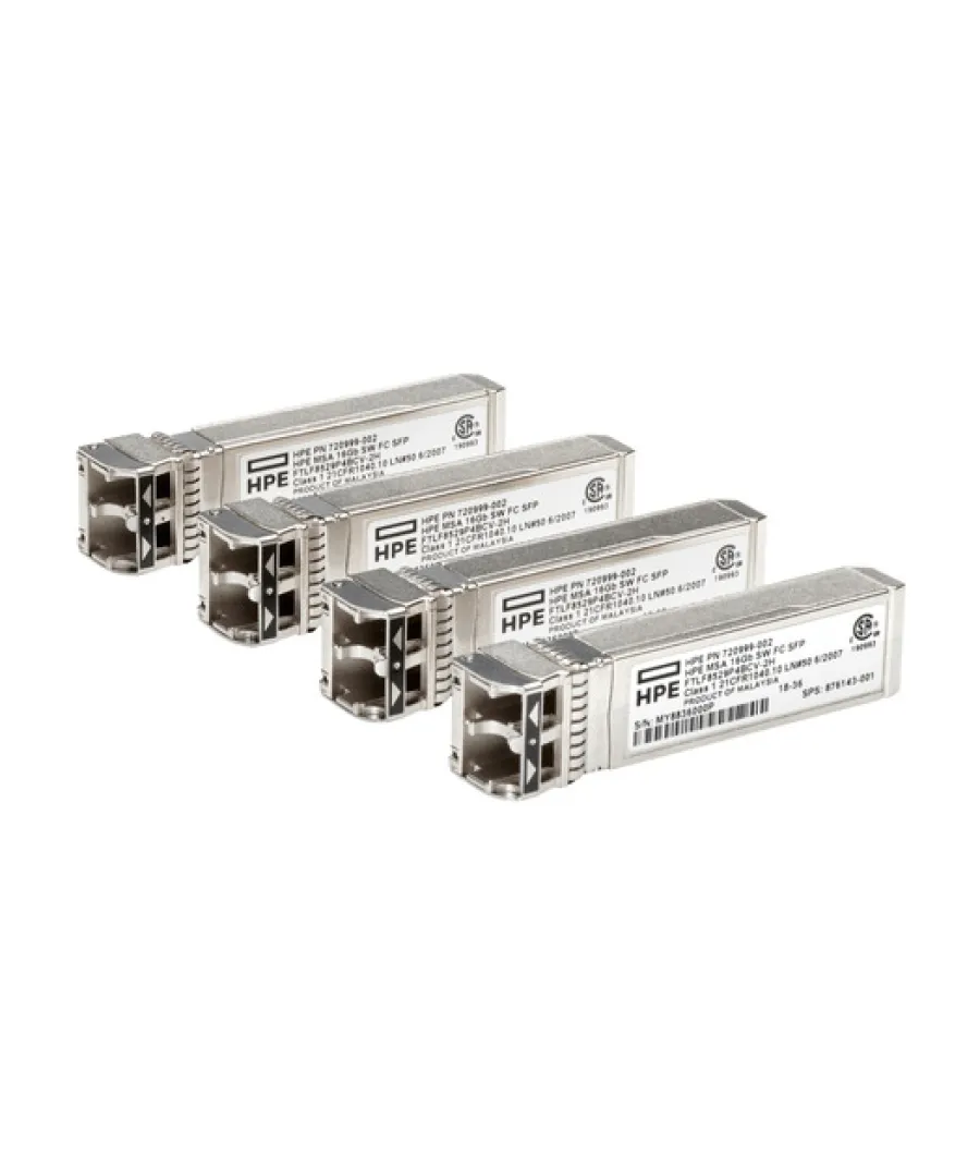 HPE MSA 16Gb SW FC SFP 4pk XCVR (C8R24B)