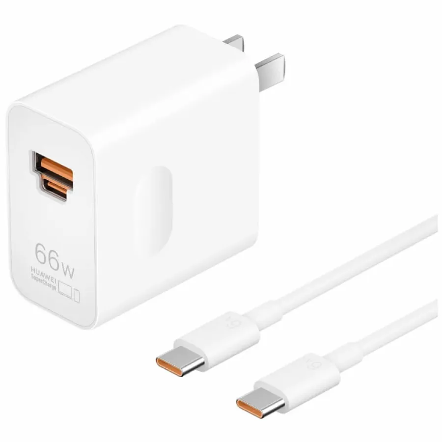 HUAWEI SuperCharge - Süper Şarj Cihazı (Maksimum 66 W) 6A USB Type-C Premium Kalite Evrensel Uyumluluk