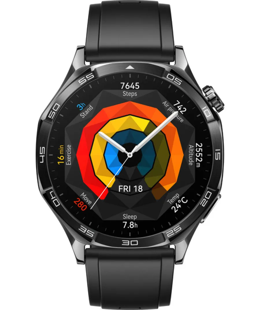 Huawei Watch GT 5 46mm 55020DKM Siyah Akıllı Saat (Vili-B19F) Black