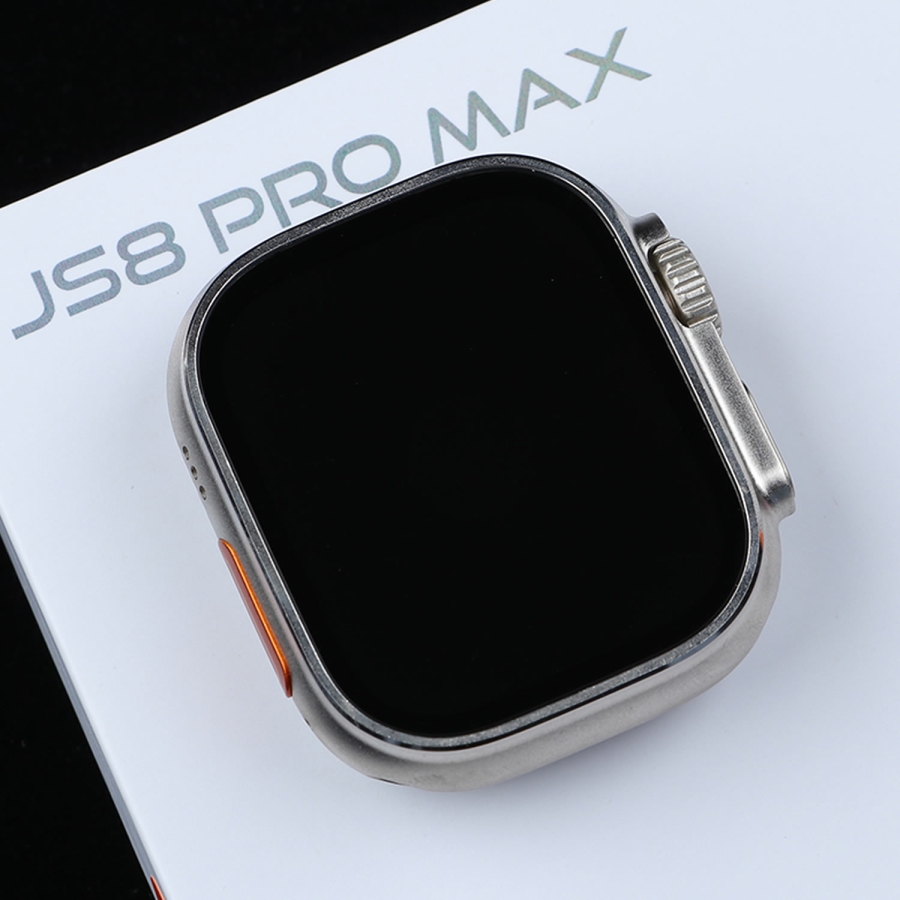 JS8 Pro Max Akıllı Saat – 2.02'' AMOLED Ekran, Bluetooth 5.2, Kablosuz Şarj, IP67 Su Geçirmez Smartwatch