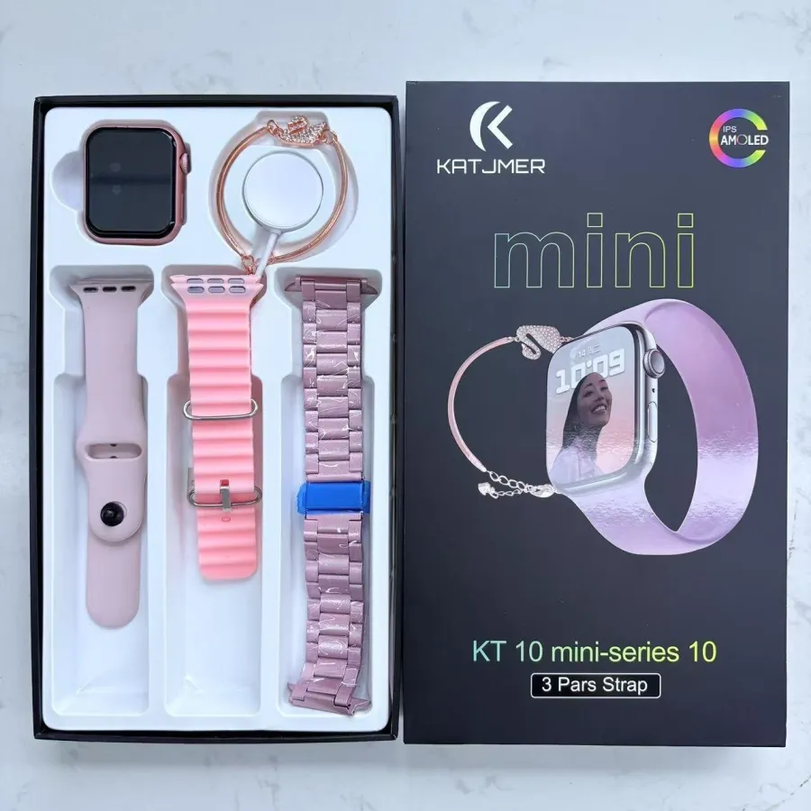 Katjmer Kt 10 Mini Series 10 Mart Watch Amoled Ekran Akıllı Saat