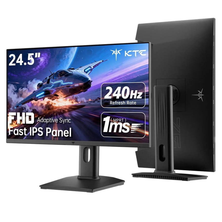 KTC H25T7-3 24.5 inç 240Hz (OC 260Hz) 1ms Fast IPS Full HD Gaming Monitör
