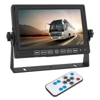 Powermaster Dokunmatik Tuş Takım Quad 4 Yollu (4 e Bölünebilen 7İnç Ekran) Araç Monitör