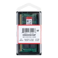 16GB DDR4 DİZÜSTÜ RAM 3200MHZ KINGSTON CL22 2RX8 NB KVR32S22D8/16WP
