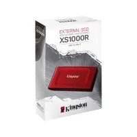 1TB KINGSTON XS1000 USB3.2 GEN2 KIRMIZI SSD SXS1000R/1000GA TAŞINABİLİR DİSK
