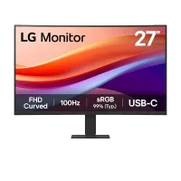27 LG 27U421A-B VA 5MS 100HZ USB-C HDMI FHD 1920X1080 CURVED MONİTÖR
