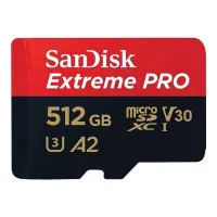 512GB SANDISK EXTREME PRO SDXC UHS-I A2 MICROSD SDSQXCD-512G-GN6MA HAFIZA KARTI