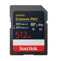 512GB SANDISK EXTREME PRO SDXC UHSII V90 SDSDXDM-512G-GN4IN HAFIZA KARTI