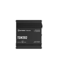 Teltonika TSW202 8 x 1 Gbps ETH Port 2 x 1 Gbps SFP Managed PoE+ Switch (TSW202000000)