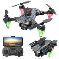 C19s RGB 4K Çift Kameralı Katlanabilir Drone - Akıllı WiFi FPV QuadCopter