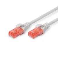 DIGITUS DK-1617-020 Cat6 Ethernet Kablosu 2 Metre U/UTP RJ45 LSZH 1000Mbps Patch Kablo