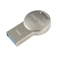 Faster 128GB Dusl Serisi USB 3.0 Yüksek Hızlı Metal Flash Bellek