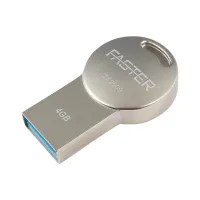 Faster 4Gb Metal USB Flash Bellek