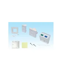 Fransız Tipi Sıva Altı Priz ID istasyonla birlikte (45x45mm boşluk) (W00-30101)