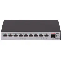 H3C AOLYNK S1600V2-10P-HPWR 8 PORT GIGABIT + 1XGB SFP/1XRJ45 UPLINK 125W POE YÖNETİLEBİLİR SWITCH