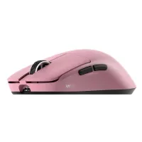 HAWK HM220P GAMING HM220 1K HZ 12000 DPI TRI-MODE KABLOSUZ/BLUETOOTH PEMBE GAMING MOUSE