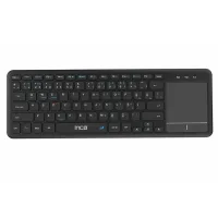 INCA IBK-568BT Bluetooth + 2.4G Kablosuz Touchpad Smart Klavye, Çoklu Cihaz Uyumlu, Ultra İnce Tasarım