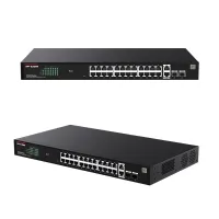 IP-COM G2228P-24-410W 24 PORT GIGABIT+2XRJ45/SFP UPLINK 370W POE CLOUD YÖNETİLEBİLİR RACKMOUNT SWITCH