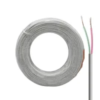 Lan LN-TEL22 Beyaz 2li Flat Köken 100 Metre Telefon Kablosu