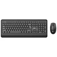 Lenovo Lecoo KW202 Kablosuz Q Klavye - Mouse Set Siyah