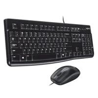 Logitech MK120 Usb Q Siyah Kablolu Klavye + Mouse Set