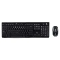Logitech MK270 Kablosuz Klavye Set Mm Q Tr Siyah