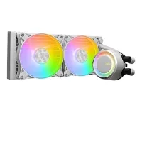 MSI MAG CORELIQUID E240 WHITE 240mm ARGB Sıvı Soğutma - LGA1700 & AM5 Uyumlu, Sessiz Pompa, Yüksek Performans AIO Cooler